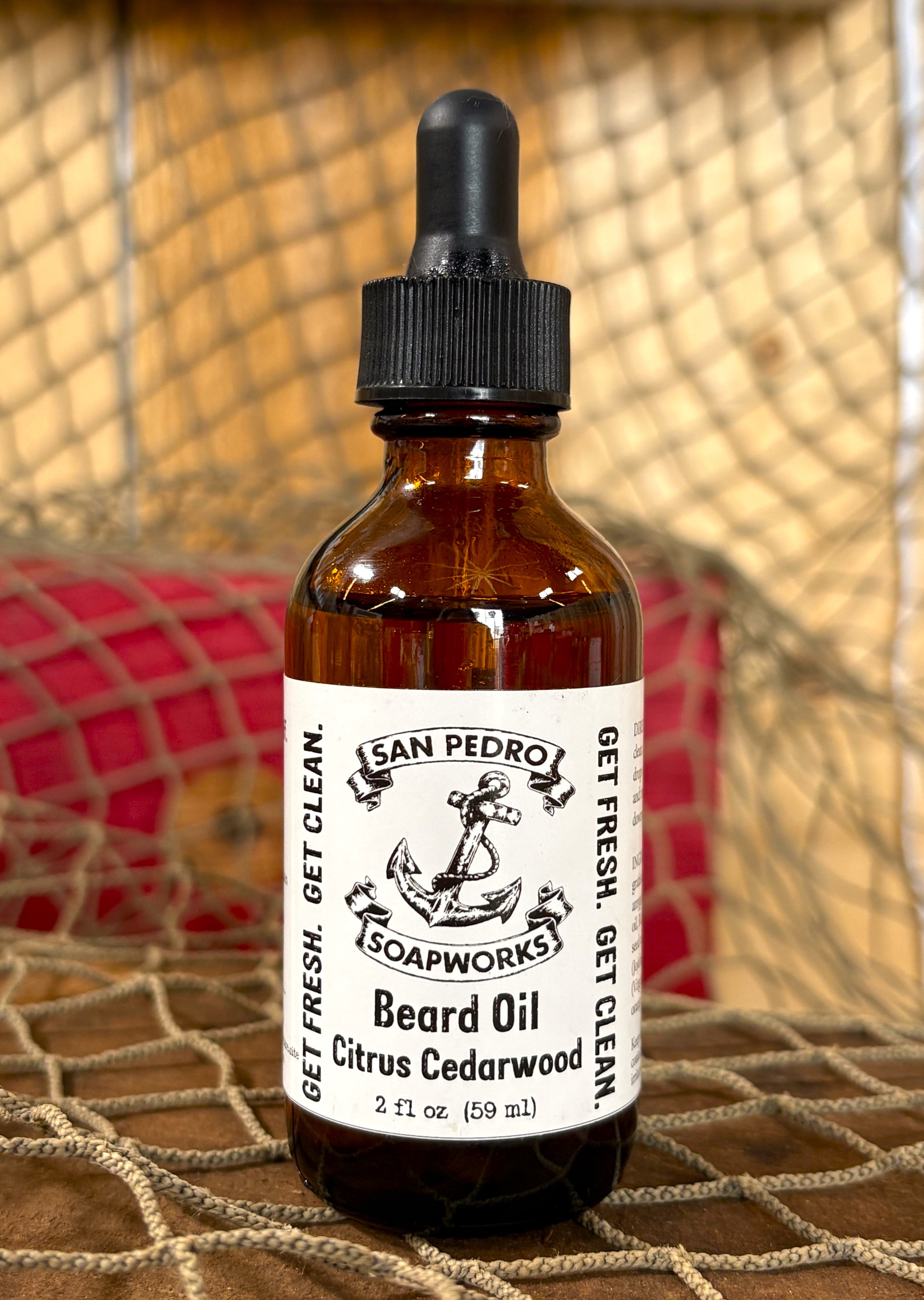 Citrus Cedarwood Beard Oil | San Pedro Soapworks