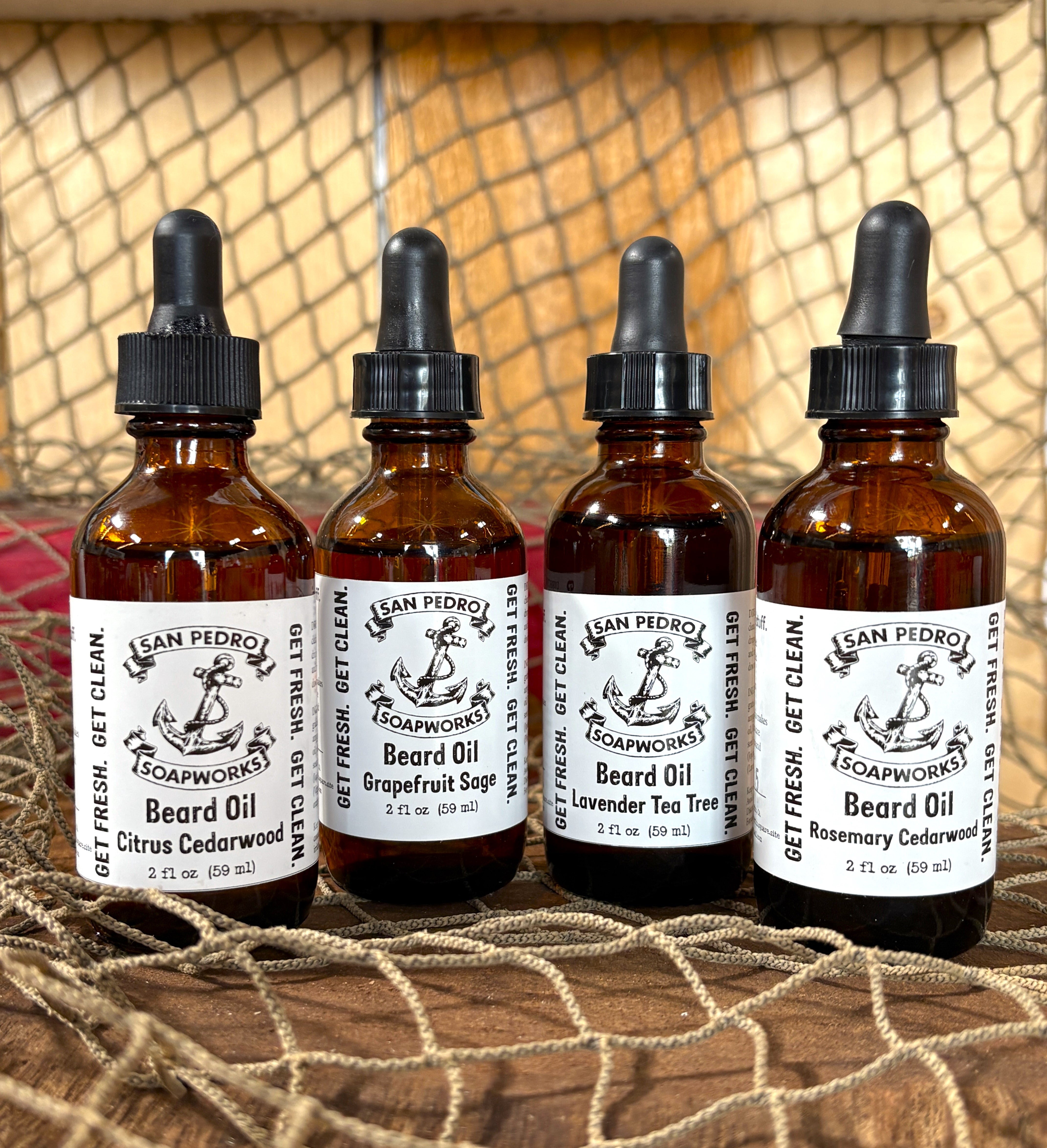 Citrus Cedarwood Beard Oil | San Pedro Soapworks