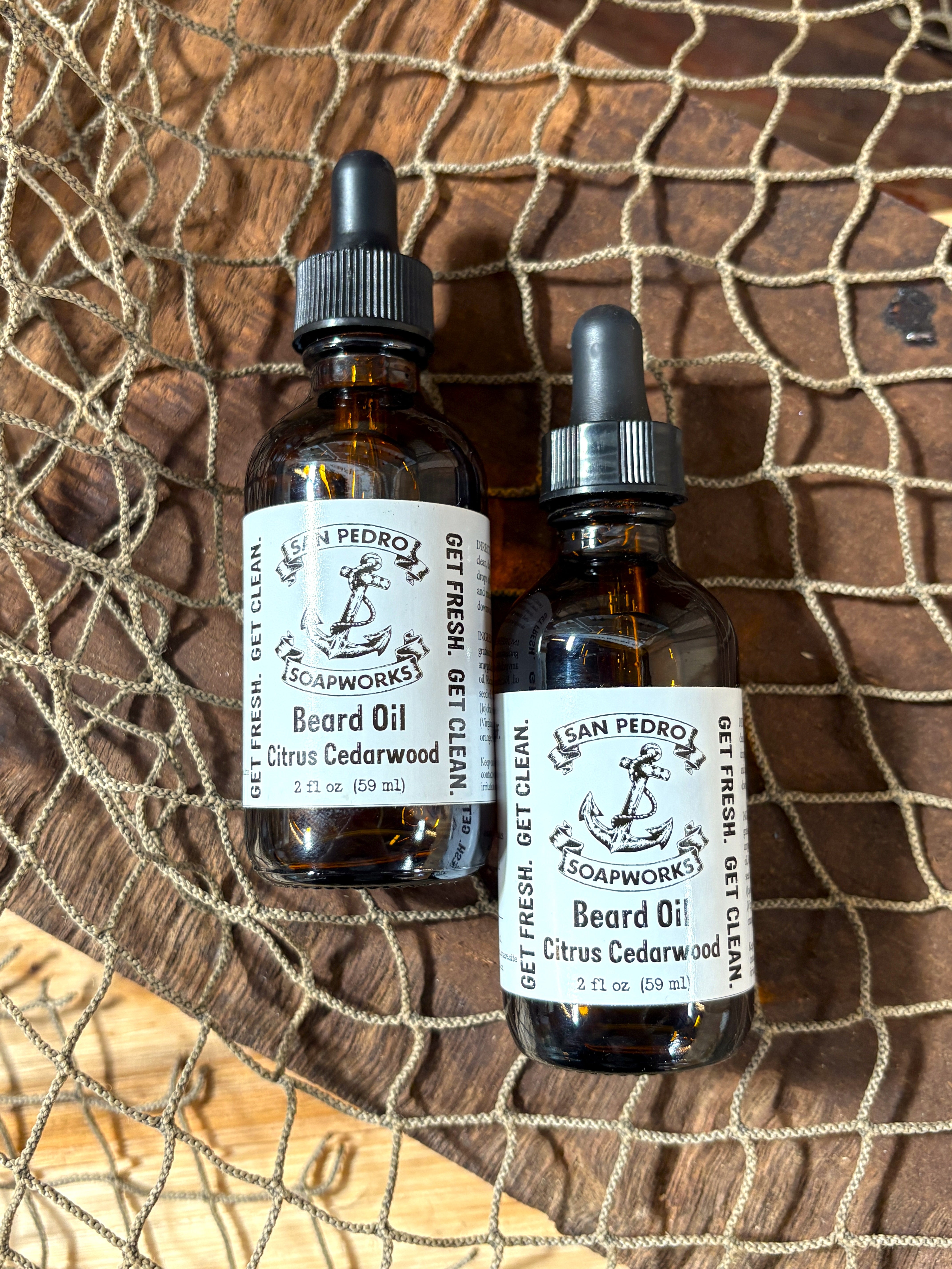Citrus Cedarwood Beard Oil | San Pedro Soapworks